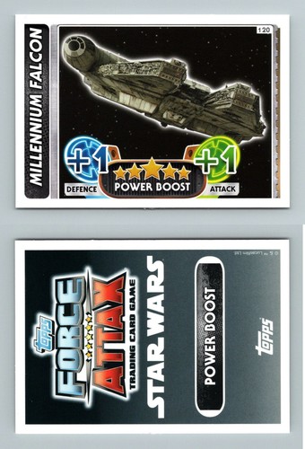 Millenium Falcon #120 Star Wars Force Attax The Force Awakens 2016 Topps Card