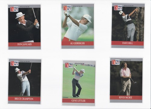 MILLER BARBER 1990 PRO SET OFFICIAL SENIOR PGA TOUR GOLF CARD-SHIPS FREE - Picture 6 of 24