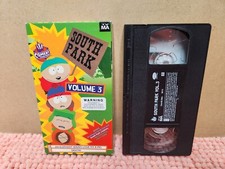 VTG 1997 "South Park: Vol 3" VHS Tape 2 Episode Tape Comedy Central