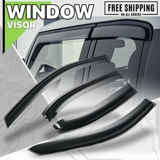Smoke Tint Window Visor Shade Vent Wind Rain Deflector fit 06-10 Hyundai Sonata