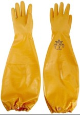 Showa Atlas 772, 26" Chemical Resistant Nitrile Coated Lined Gloves 1 PAIR, XL