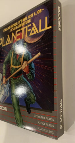 PLANETFALL INFOCOM Commodore 64 128 scheda libro disco usata - Foto 3 di 12