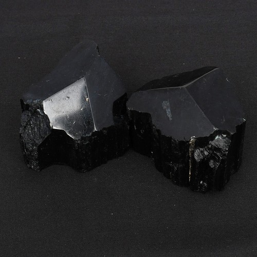 50mm+ Natural Black Tourmaline Tower by hand .Crystal Healing crystal Tower - Picture 7 of 8