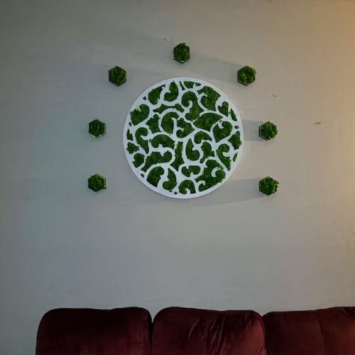 Letreros de musgo personalizados | Decoración de musgo de pared | Letreros de negocios | Letreros de musgo LED personalizados - Imagen 9 de 9
