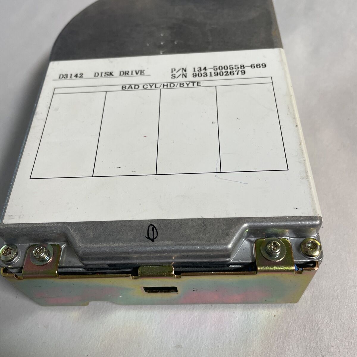 Vintage NEC D3142 42MB MFM 3600K 3.5” IDE Hard Drive Desktop Vintage NEC D3142 42MB MFM 3600K 3.5” IDE Hard Drive Desktop