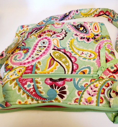 Vera Bradley Hipster Tutti Frutti Crossbody Adjustable Strap Zippered Pockets - Picture 6 of 6