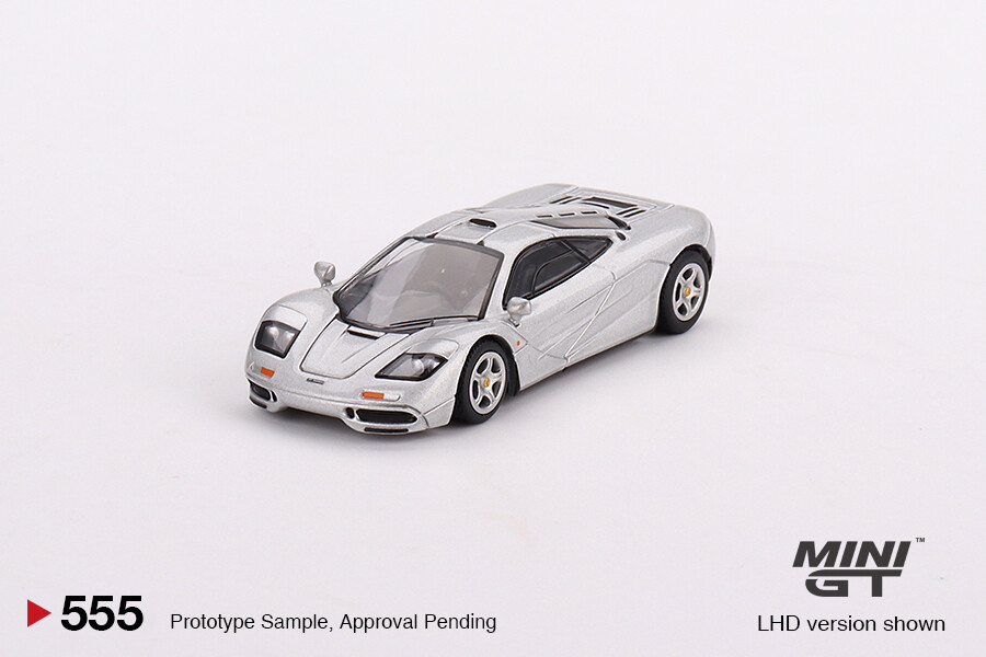 MINI GT マクラーレン F1 (マグネシウムシルバー) チェイスカー Amazon | MINI GT 1:64スケール アメリカ MiJo Toys 限定