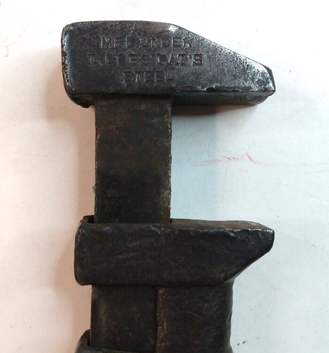 Antique L. Coes Wrench Wood Handle Monkey Wrench Approximately 6.5" Long - 第 5/21 張圖片