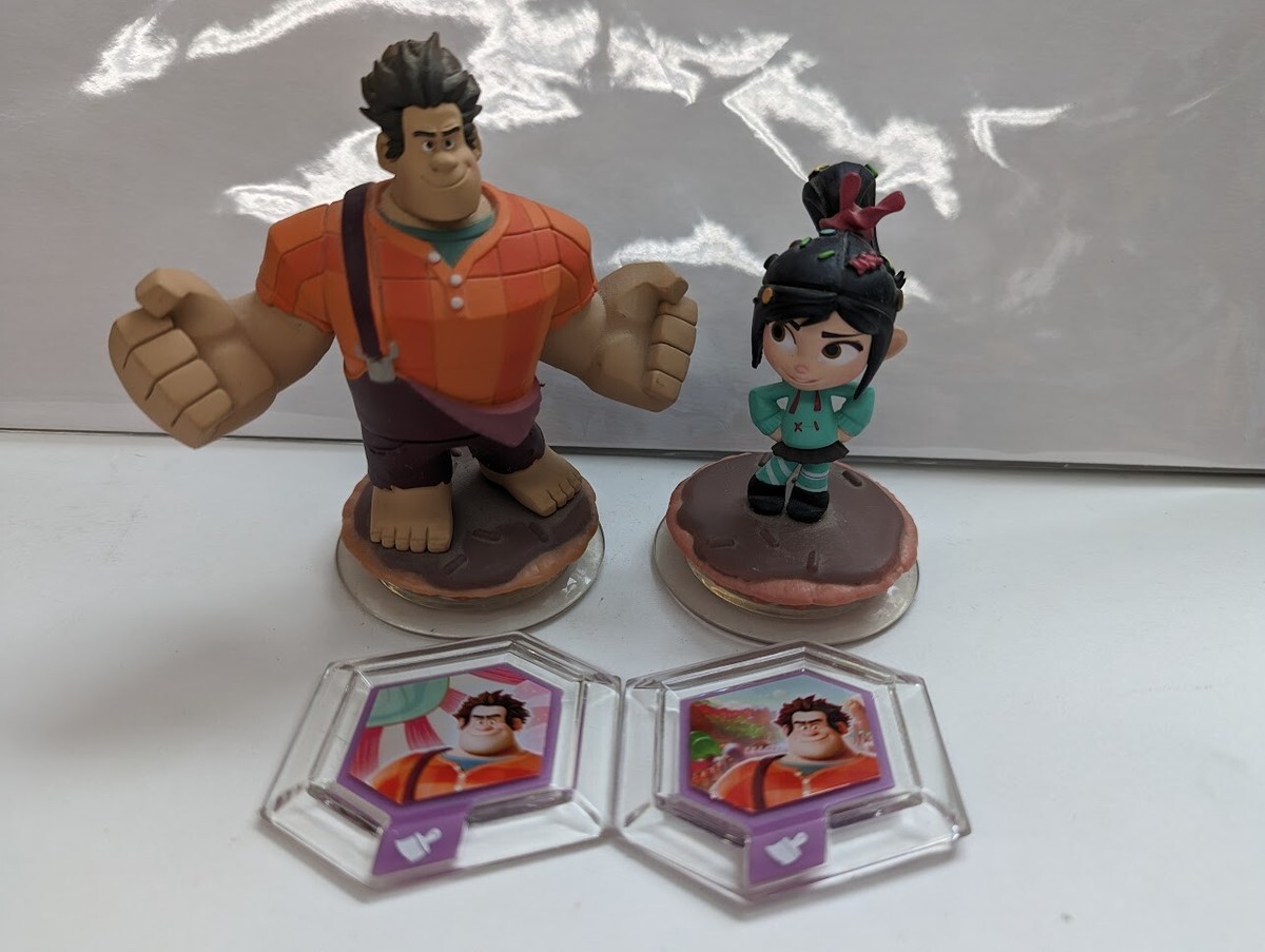 Disney Infinity WRECK-IT RALPH Toy Box Pack Set with VANELLOPE