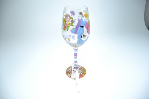 Lolita Personalize It Wineglass “My Special Bridesmaid” Hand Painted - Picture 8 of 9