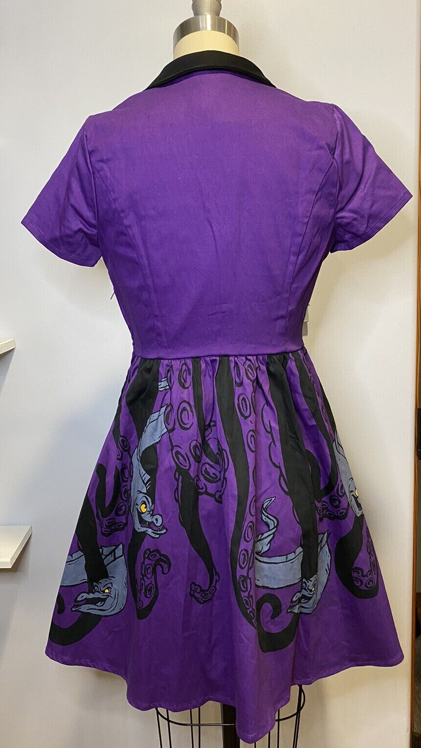 Her Universe Hot Topic Disney Ursula Collared Dress J… Gem