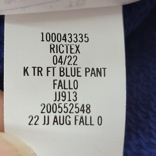 Janie & Jack Pant Kids 16 Blue Stripe French Terry Jogger Active Track Pant New - Picture 7 of 11