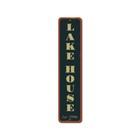 Vertical Established Date Lake House Sign, Personalized Est. Date - Aluminum