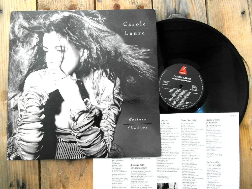 CAROLE LAURE WESTERN SHADOWS LP 33T VINYLE EX COVER EX - Photo 1/1