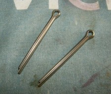 VW Type 2 Rear Hub Stainless cotter pins Bay Camper T2 Bus Split screen pair