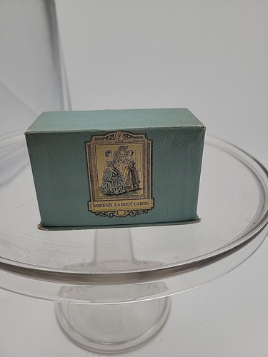 Godey's Ladys Playing Cards Complete With 2 Complete Decks Of Cards Sealed NOS - Picture 10 of 18