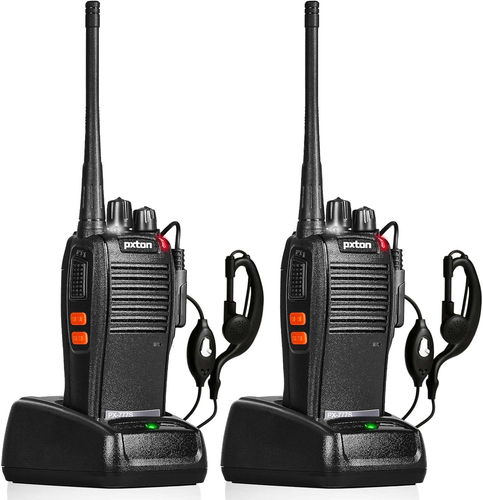 Walkie talkies recargables para adultos de largo alcance con auriculares - Picture 12 of 12