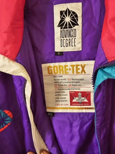 De colección. CHAQUETA DE ESQUÍ MULTICOLOR DE GRADO AVANZADO GORE-TEX PARA HOMBRE PEQUEÑA HONG KONG HECHA - Imagen 10 de 24