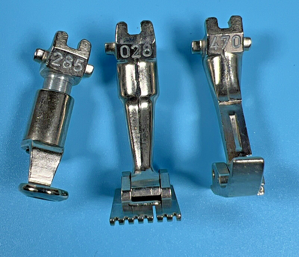 14 Genuine Bernina Sewing Machine Presser Foot Bundle"Old Style
