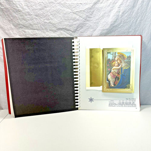 Vintage personalisierter Weihnachtskarten Katalog mit 21 Musterkarten 1978 Feiertage - Bild 8 von 12