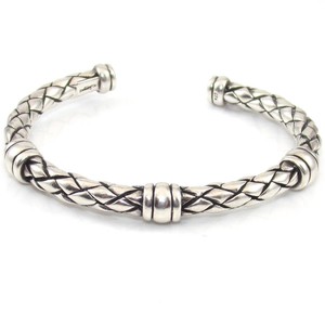 Scott Kay Sterling Silver Braided Weave Woven Cuff Bracelet Ebay Image Is Loading Scott Kay Sterling Silver Braided Weave Woven Cuff