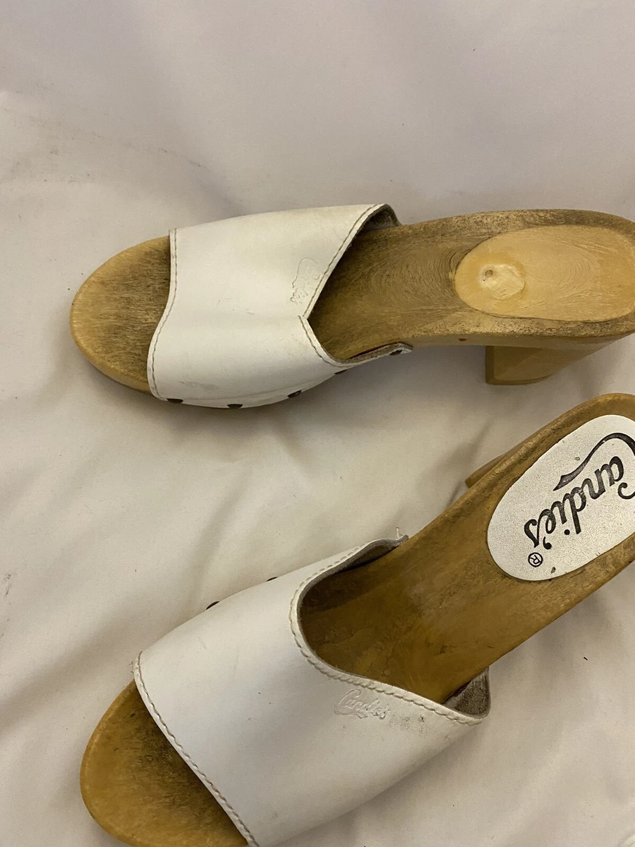 Candies wooden clogs cheap