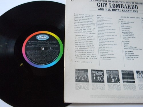 Guy Lombardo Sweetest Medleys This SideUSED LP VINYL 1963 Capitol Records T 1947 - Imagen 5 de 5