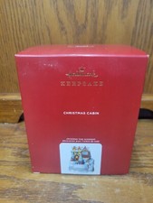 Hallmark Keepsake Christmas Cabin 2020 Magic Light Sound Motion Tree Ornament