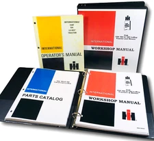 International Cub 154 Lo-Boy Tractor Mower Service Parts Operators Manual