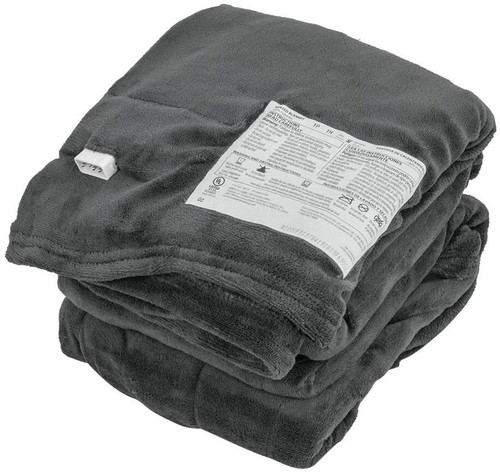 sunbeam microplush heated blanket queen
