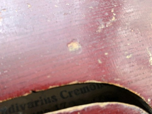 Violino Antonio Stradivari Cremonensis Faciebat Anno 1722. Per ricambi o riparazioni - Foto 21 di 22