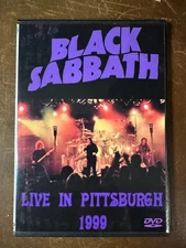 Black Sabbath - Live in Pittsburgh 1999 DVD Ozzy Osbourne Geezer Iommi Bill Ward