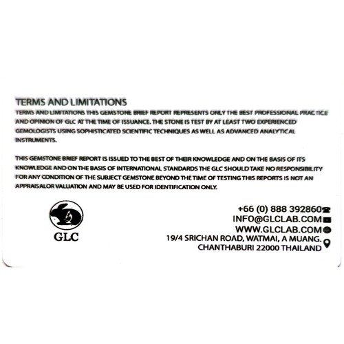 1.23Ct.FREE! Certificate Museum Gem Natural Top Red Normal Heated Ruby - Picture 3 of 6