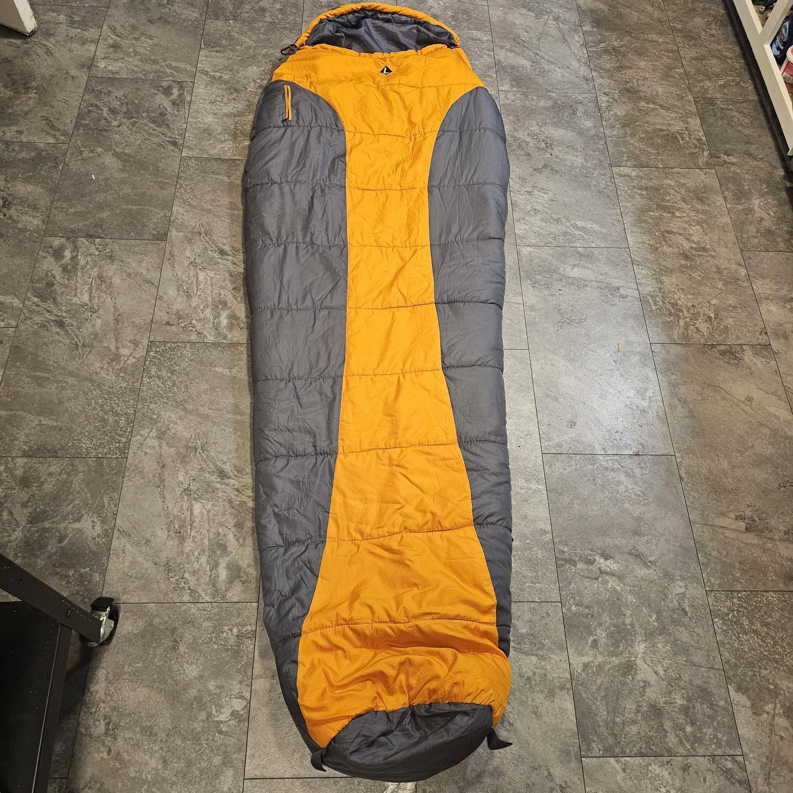 Ledge Sports FeatherLite 20° Sleeping Bag Large 84in Mummy Orange Gray Camping
Opens in a new window