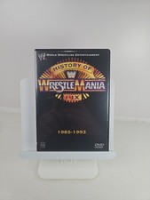 WWE: History of WrestleMania I-IX 1985-1993 (DVD, 2004) Excellent WWF Wrestling 