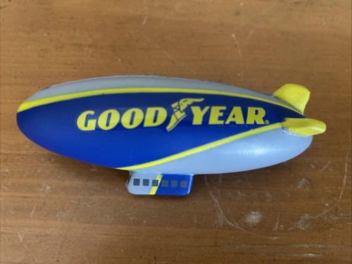 Rare Vintage RUBBER GOOD YEAR BLIMP 4.5" Long - Picture 2 of 3
