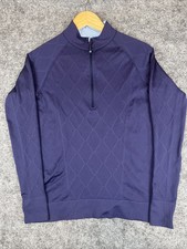 Southern Tide 1/4 Zip Pullover Men  s XS Blue Pullover Long Sleeve