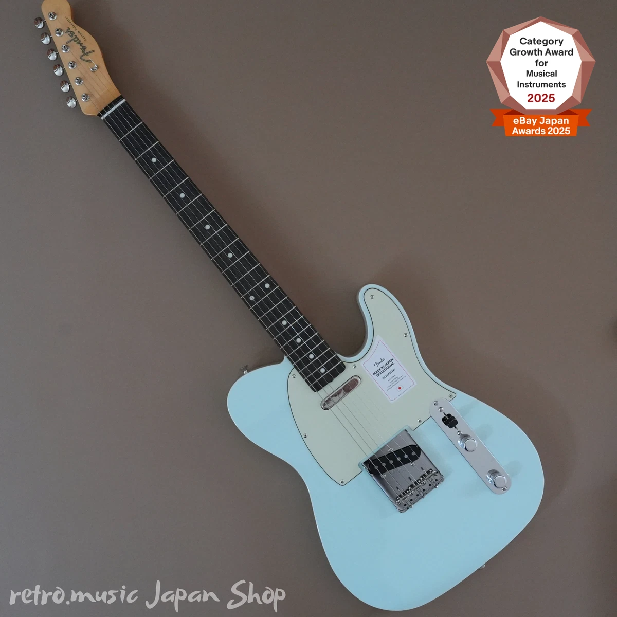 Fender Made in Japan Traditional 60s Telecaster Custom Sonic Blue