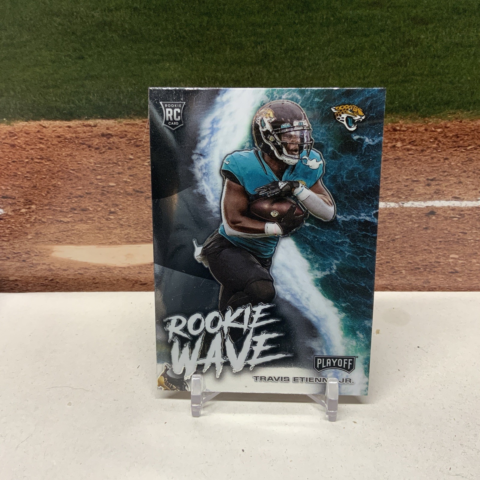2021 Playoff Football Rookie Wave Travis Etienne Jr NFL Jacksonville Jaguars RC