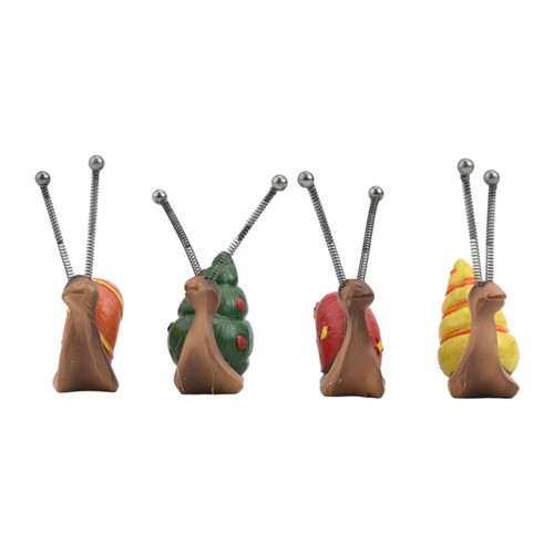 Outdoor Decoration Fairy Animal Cute Snail Statue Long lasting Resin Ornament - Picture 3 of 12