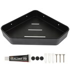  Bad Ablage Regal Shampoo Halterung Badezimmer-Wandregal Badezimmerhalter