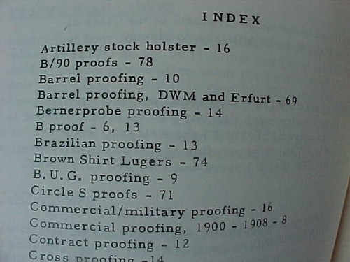 LUGER PROOF MARKS, IDENTIFICATION and ANALYSIS by Marvin (1972 RARE - Picture 4 of 4