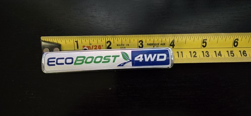 *READY TO INSTALL* Ford Ecoboost 4WD emblem badge logo symbol Escape F-150 OEM  - Imagen 2 de 3