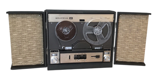 Wollensak 3M Reel To Reel Player Model 1280 or 1281 Vintage 1964 Opertable - Picture 3 of 24