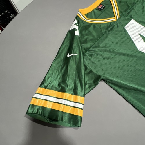 Camiseta Nike Green Bay Packers para hombre L verde 4 Brett Favre hecha en EE. UU. -4233 - Imagen 3 de 16
