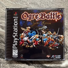 Ogre Battle: Limited Edition (Sony PlayStation 1, 1997) - Tested&Working *Read*