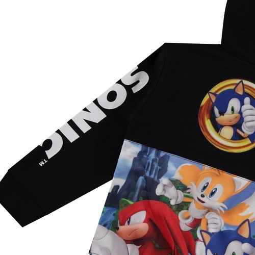 Boys Sonic The Hedgehog Pullover Hoodie- Sonic, Tails, Shadow and Knuckles... - 第 15/22 張圖片