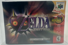 Collector's Ed Legend Of Zelda Majora's Mask Nintendo 64 N64 Sealed VGA 85+ NM+