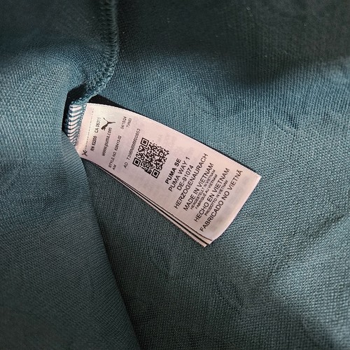 Puma X AP Jacquard 1/4 Zip Verde Freddo Golf 628413 02 Uomo Taglia Media - Foto 5 di 10