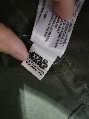 Chaqueta Disney Star Wars Galaxy’s Edge Resistance Logo Negra SpireOutpost XS Nueva - Imagen 10 de 17